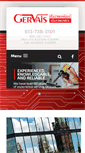 Mobile Screenshot of gervaiselectronics.ca
