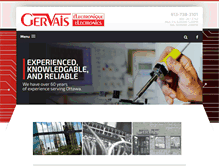 Tablet Screenshot of gervaiselectronics.ca